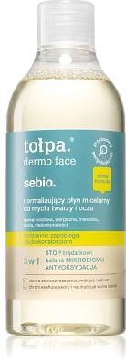 TOŁPA Sebio normalizujący płyn micelarny 3w1 400ml