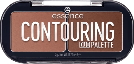 ESSENCE Contouring Duo paletka do konturowania 20 Darker Skin 7g