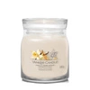 YANKEE CANDLE Signature Średnia świeca w słoiku VANILLA CREME BRULEE 368g