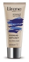 LIRENE Nature Matt fluid matujący 12 Naturalny 30ml