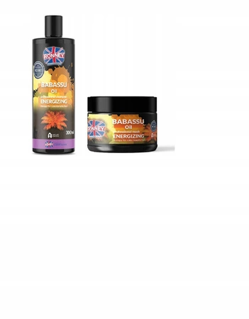 RONNEY Babassu Oil enegretyzujący szampon do włosów farbowanych 300ml