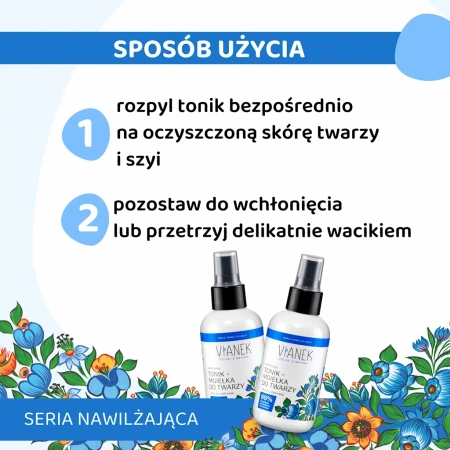 SYLVECO Vianek Nawilżająca tonik-mgiełka do twarzy 150ml