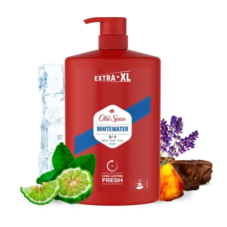OLD SPICE Whitewater żel pod prysznic i szampon 3w1 1000ml