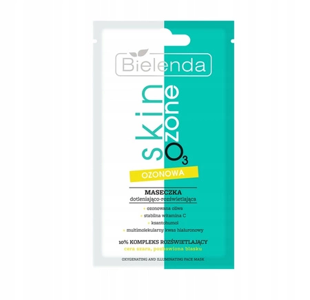BIELENDA Skin O3 Zone ozonowa maseczka dotleniająco-rozświetlająca 8g