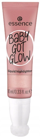 ESSENCE Baby Got Glow rozświetlacz do twarzy w płynie 20 Rose & Shine 10ml