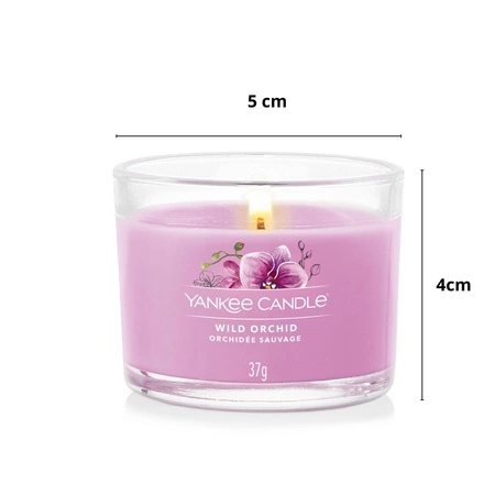 YANKEE CANDLE Signature Mini świeca w słoiku WILD ORCHID 37g