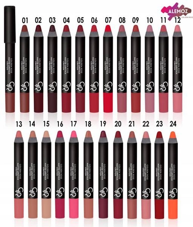 GOLDEN ROSE Matte Crayon Lipstick szminka w kredce 30 3,5g