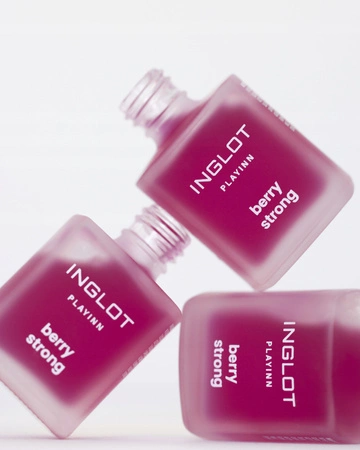 INGLOT Playinn odżywka do paznokci 28 Berry Strong 15ml