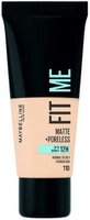 MAYBELLINE Fit Me Matte+Poreless podkład matujący 110 Porcelain 30ml