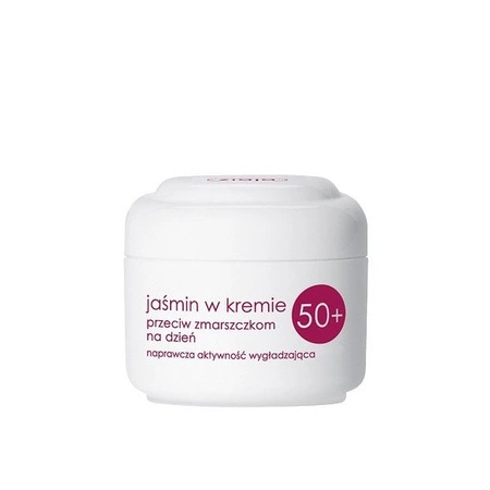 ZIAJA Jaśmin w kremie 50+ przeciw zmarszczkom na dzień 50ml
