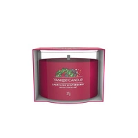 YANKEE CANDLE Signature Mini świeca w słoiku SPARKLING WINTERBERRY 37g