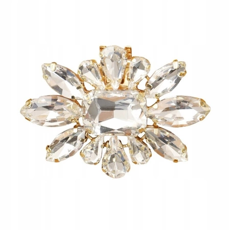 ECARLA klipsy do butów z kryształkami KDB53 2szt