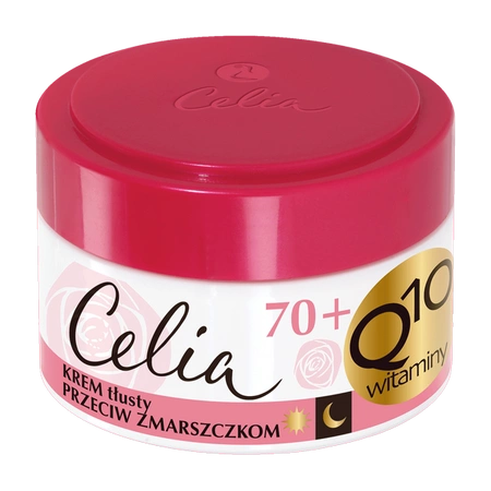 CELIA Q10 Witaminy 70+ krem tłusty 50ml