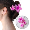 ECARLA zestaw spinek-klamer do włosów Kwiat XL +2 mini Róź SP390