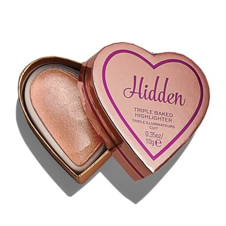 MAKEUP REVOLUTION Serduszko rozświetlacz Glow Hearts Hidden 10g