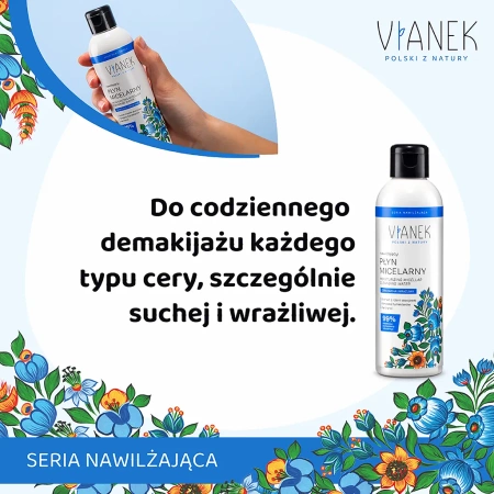 SYLVECO Vianek Nawilżająca płyn micelarny do cery suchej i wrażliwej 200ml