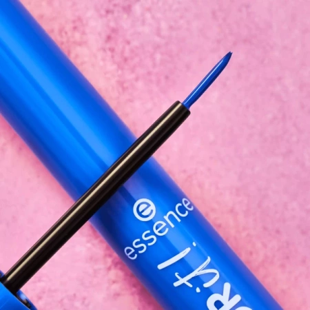 ESSENCE Colour It! Liquid eyeliner w pędzelku 01 Royal Blue 3ml