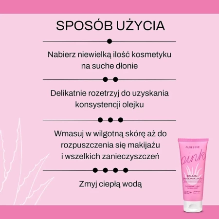 SYLVECO Aloesove Pink balsam do demakijażu 75ml