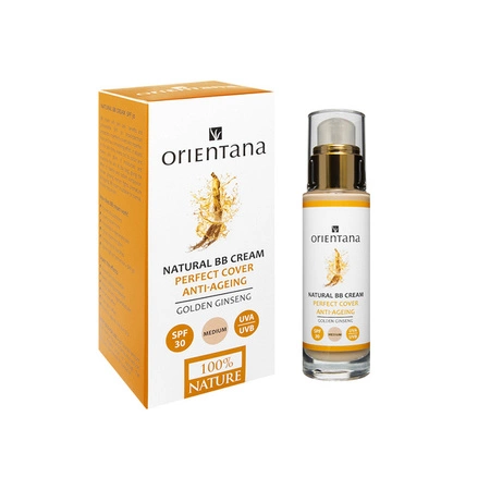 ORIENTANA Naturalny krem BB Medium SPF30 30ml TERMIN 02-2025