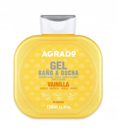 ROMAR Agrado żel do kąpieli i pod prysznic Vanilla 750ml