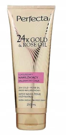 DAX PERFECTA 24k Gold & Rose Oil balsam do ciała nawilżający 200ml