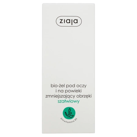 ZIAJA Bio-żel pod oczy i na powieki zmniejszający obrzęki Szałwiowy 15ml