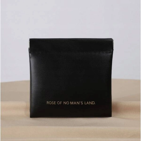 ECARLA organizer na wkładki higieniczne z ekoskóry Czarny ORM34CZ