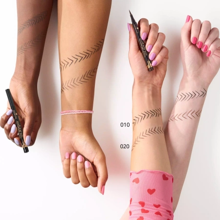 ESSENCE Eyeliner Pen eyeliner we flamastrze 020 Brown 1ml