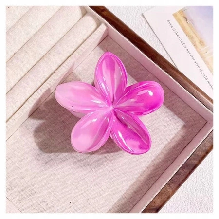 ECARLA spinka-klamra do włosów Kwiat Ombre Odcienie różu SP380