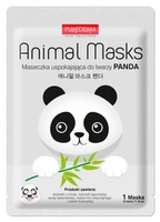 PUREDERM Animal Mask maska do twarzy w płacie łagodząca Panda 21ml