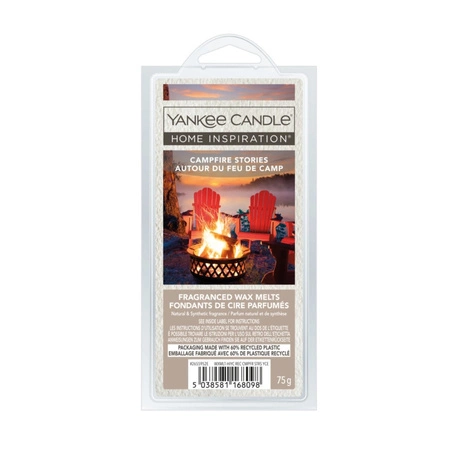 YANKEE CANDLE Home Inspiration Wax wosk zapachowy CAMPFIRE STORIES 75g