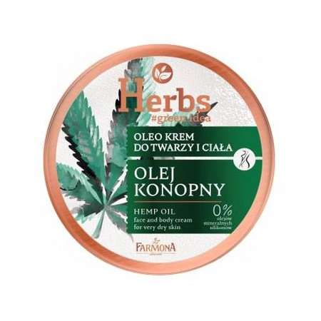 FARMONA Herbs Oleo Krem olej konopny 100ml