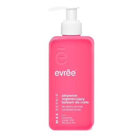 EVREE Max Repair aktywnie regenerujacy balsam do ciała do skóry podrażnionej 300ml