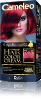 DELIA Cameleo farba do włosów permanentna 7.45 Intensywna Czerwień Omega+