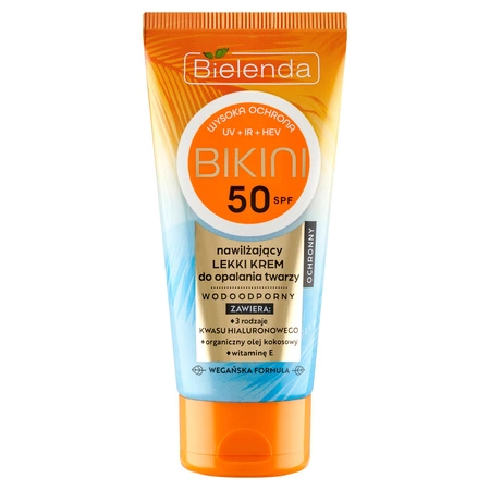 BIELENDA Bikini nawilżający krem do twarzy ochronny SPF 50 50ml