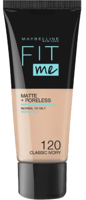 MAYBELLINE Fit Me Matte+Poreless podkład matujący 120 Classic Ivory 30ml