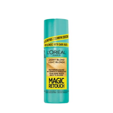 LOREAL Magic Retouch spray maskujący odrosty Jasny Blond 75ml