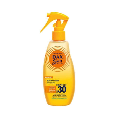 DAX Sun suchy spray do opalania SPF30+ 200ml 