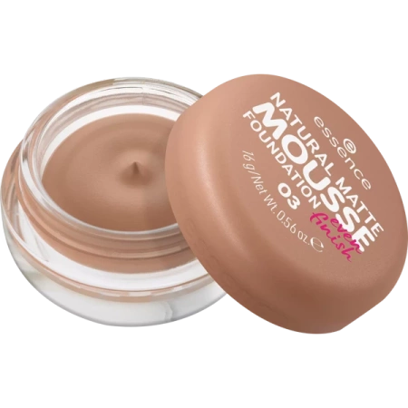 ESSENCE Natural Matte Mousse Foundation podkład do twarzy w musie 03 16g