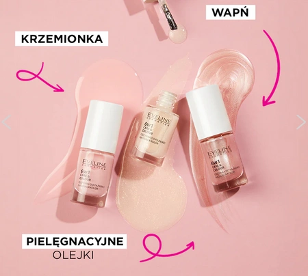 EVELINE Nail Therapy odżywka do paznokci Care&Colour 6w1 Dusty Pink 5ml
