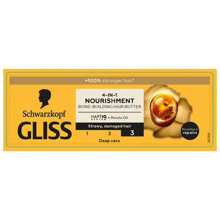 GLISS 4-in-1 Nourishment masło do włosow głęboko odżywcze 400ml