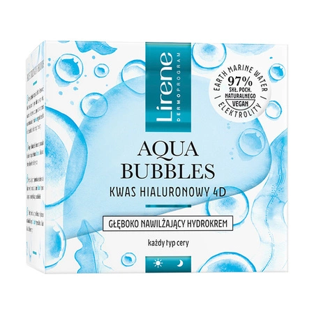 LIRENE Aqua Bubbles głęboko nawilżające hydrokrem