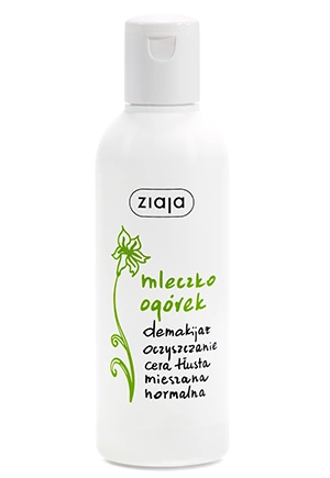 ZIAJA Mleczko Ogórek - demkajaż oczyszczanie 200ml