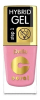 DELIA Coral Hybrid Gel hybrydowy lakier do paznokci 101 11ml