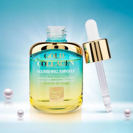 FARMSTAY Gold Collagen odżywcza ampułka 35ml