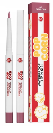 BELL Popcorn Waterproof Lip Pencil wodoodporna kredka do ust 03 Fabulous 0,25g