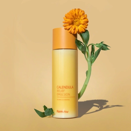 FARMSTAY Calendula Relief emulsja nawilżająca z nagietkiem 200ml