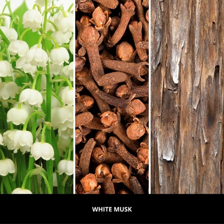 MILLEFIORI MILANO Ultrasonic olejek zapachowy White Musk 15ml