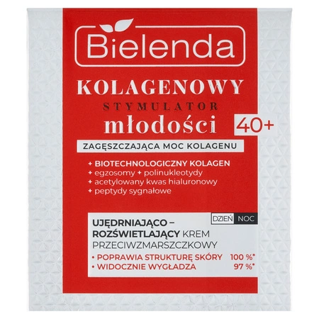 BIELENDA krem do twarzy przeciwzmarszczkowy na dzień i na noc 40+ 50ml
