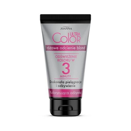 JOANNA Ultra Color 3 min dżywka Różowe odcienie blond 100g TERMIN 09-2025